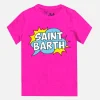 Fluo-T-Shirt für Mädchen von Saint Barth