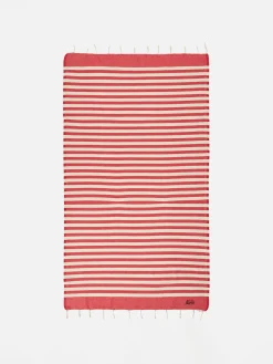 Fouta klassische Wabe mit Streifen