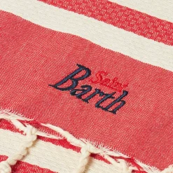 Fouta klassische Wabe mit Streifen