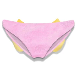 Frottee-Badehose für Mädchen mit Schleife