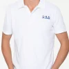 Frottee-Poloshirt für Herren in Weiß
