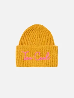 Gebürstete und ultraweiche Damenmütze mit Too Cool-Stickerei