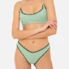 Gehäkelter Bandeau-Bikini für Damen