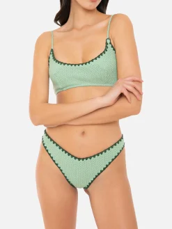 Gehäkelter Bandeau-Bikini für Damen
