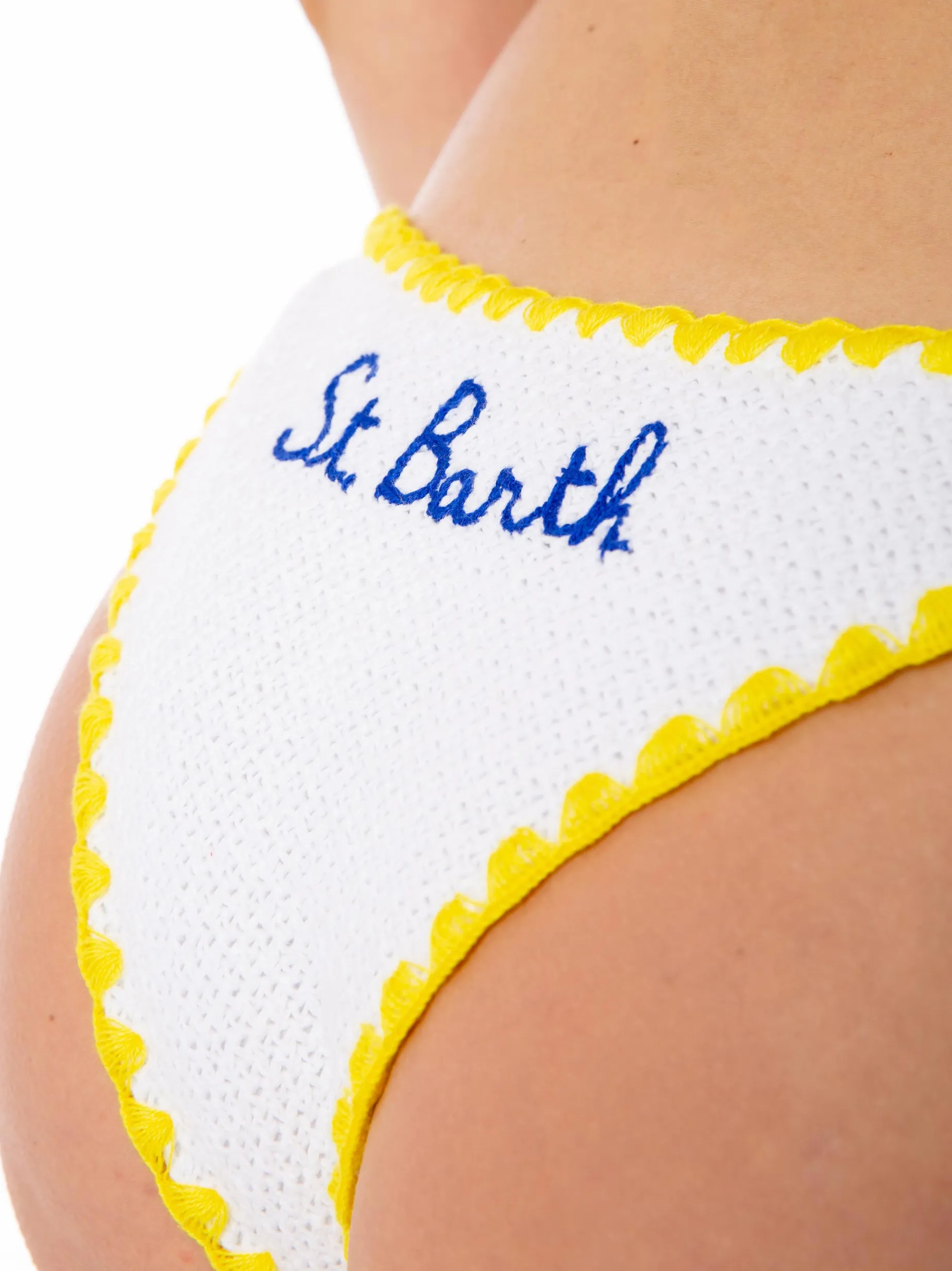 Gehäkelter Triangel-Bikini für Damen