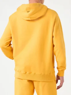 Gelber ockerfarbener Kapuzenpullover | Pantone® Sonderausgabe