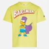 Gelbes Baumwoll-T-Shirt für Jungen mit Bartman-Aufdruck | DIE SIMPSONS-SONDERAUSGABE