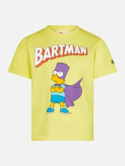 Gelbes Baumwoll-T-Shirt für Jungen mit Bartman-Aufdruck | DIE SIMPSONS-SONDERAUSGABE