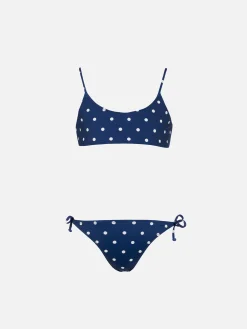 Gepunkteter Bralette-Bikini für Mädchen Jaiden