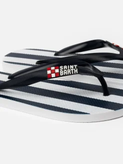 Gestreifte Flip-Flops Tommy