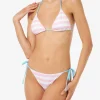 Gestreifter Damen-Triangel-Bikini Leah Marielle | FIORUCCI-SONDERAUSGABE