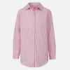 Gestreiftes Baumwoll-Overshirt für Mädchen, Mini Brigitte