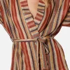 Gestrickter Kimono im Navajo-Stil