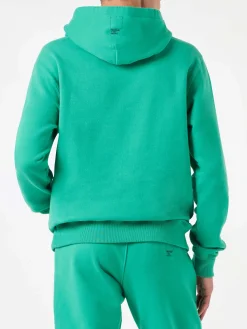 Grasgrüner Kapuzenpullover | Pantone® Sonderausgabe