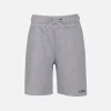 Graue Bermudashorts aus Baumwollfleece für Jungen Randle Jr