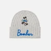 Graue Wengen-Mütze für Jungen mit Mickey Bomber-Stickerei | DISNEY SPECIAL EDITION