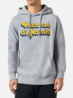 Graues Herren-Sweatshirt Tribeca mit aufgesticktem Logo Vacanze di Natale | VACANZE DI NATALE SONDERAUSGABE