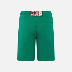 Grüne Bermuda aus Baumwolle für Jungen