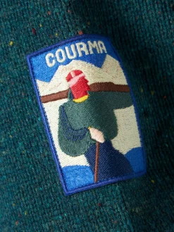 Grüner Rollkragenpullover für Herren