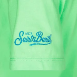 Grünes Baumwoll-T-Shirt für Jungen mit Snoopy-Aufdruck | PEANUTS™ SONDEREDITION