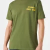 Grünes Herren-T-Shirt mit Snoopy-Aufdruck | PEANUTS™ SONDEREDITION