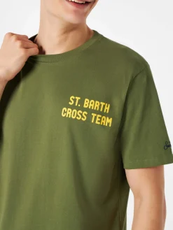 Grünes Herren-T-Shirt mit Snoopy-Aufdruck | PEANUTS™ SONDEREDITION