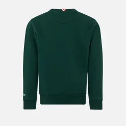 Grünes Jungen-Sweatshirt mit Rundhalsausschnitt und Snoopy-Aufdruck | SNOOPY PEANUTS™ SONDEREDITION
