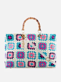 Handgemachte Kacheln Häkeltasche Victoria