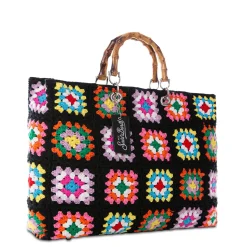 Handgemachte Kacheln Häkeltasche Victoria