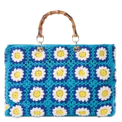 Handgemachte Kacheln Häkeltasche Victoria