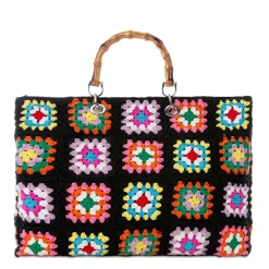 Handgemachte Kacheln Häkeltasche Victoria