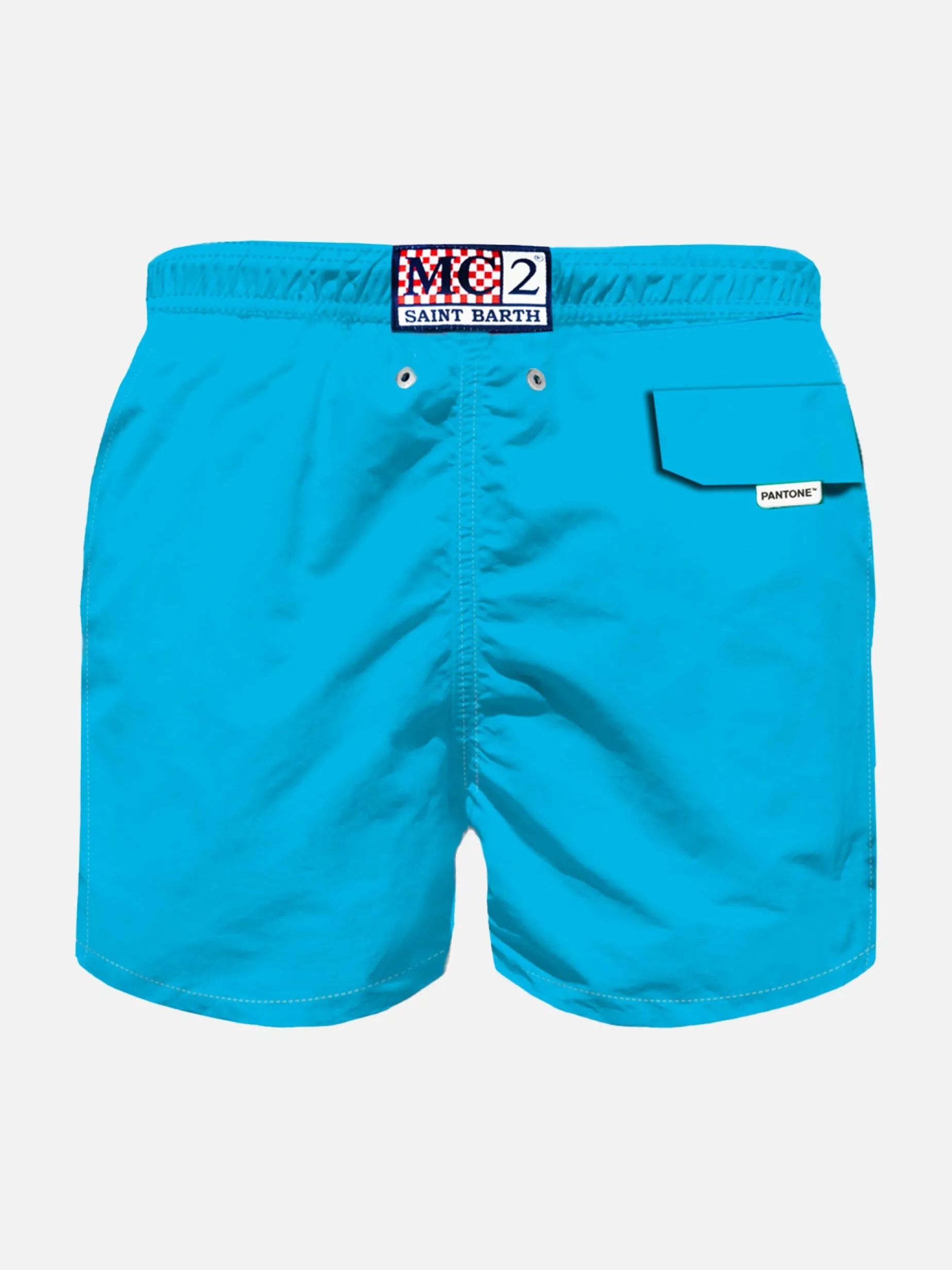Hellblaue Badeshorts für Jungen | PANTONE® SONDERAUSGABE