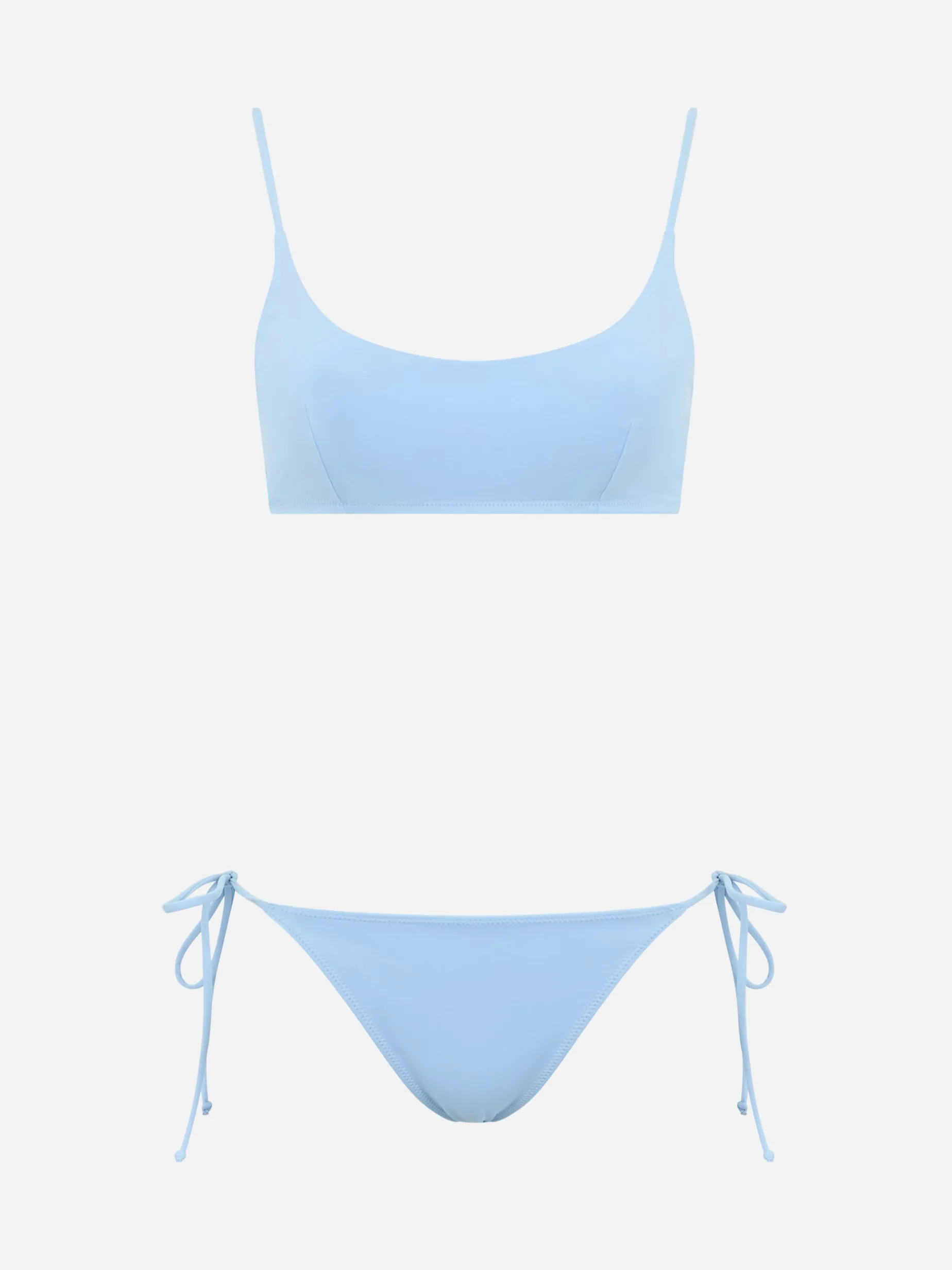 Hellblauer Bralette-Bikini für Damen von Judy Naomi