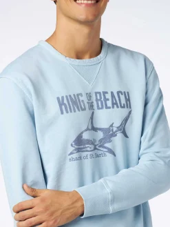 Hellblaues Sweatshirt King of the Beach