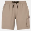Herren beige Comfort Travel Badeshorts