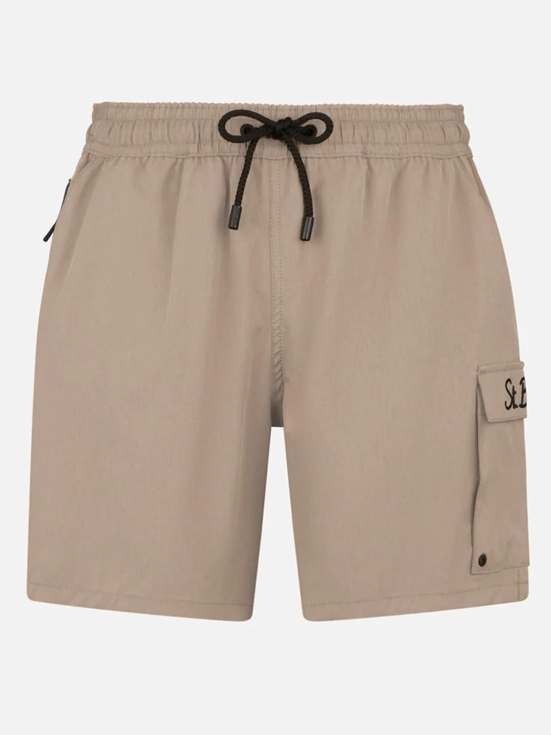 Herren beige Comfort Travel Badeshorts