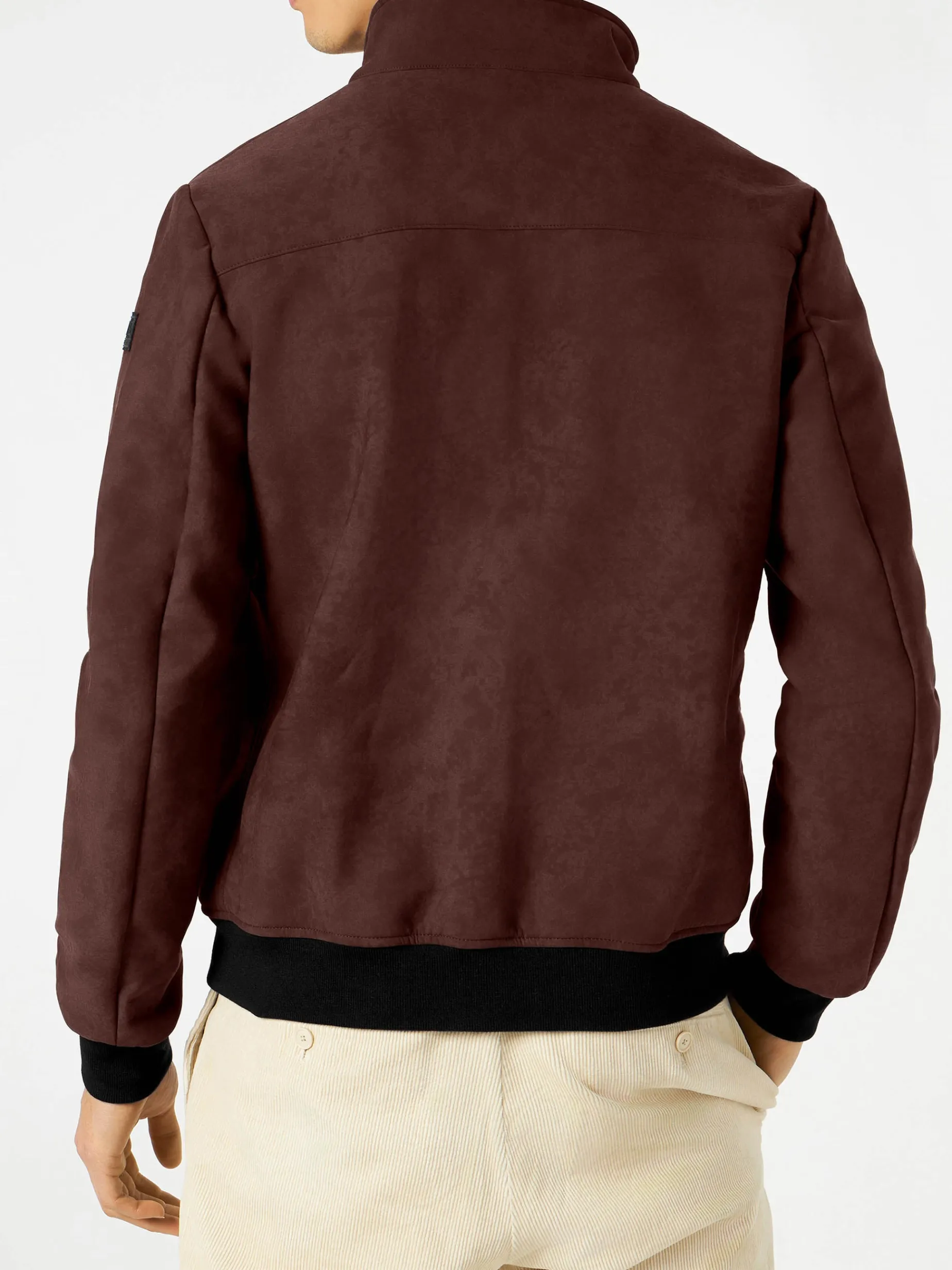 Herren braune Thermojacke