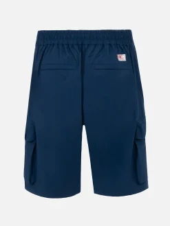 Herren marineblaue Bermudashorts Deck
