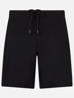 Herren schwarze Comfort Surf Badeshorts