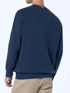 Herren Sweatshirt Soho St Barth Sport blau marineblau