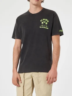 Herren Vintage-Baumwoll-T-Shirt Jack mit „Sex on the Beach“-Aufdruck