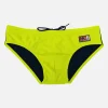 Herren-Badehose in Neongelb