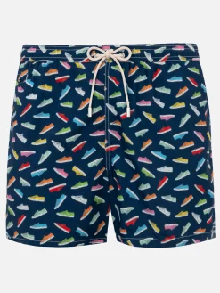 Herren-Badeshorts aus leichtem Stoff mit Superga-Aufdruck | SUPERGA® SONDEREDITION