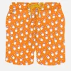 Herren-Badeshorts aus leichtem Stoff mit Estathé-Print | ESTATHé® SONDEREDITION