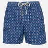 Herren-Badeshorts aus leichtem Stoff Lighting Micro Fantasy mit Anker-Print