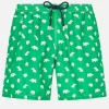 Herren-Badeshorts aus leichtem Stoff Lighting Micro Fantasy mit Padel-Aufdruck