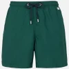 Herren-Badeshorts aus leichtem Stoff in britischem Grün Lighting Pantone | PANTONE-SONDERAUSGABE