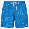 Herren-Badeshorts aus leichtem Stoff Lighting Micro Fantasy mit Rum- und Birnendruck
