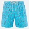 Herren-Badeshorts aus leichtem Stoff Lighting Micro Fantasy mit Aperol Spritz-Aufdruck | APEROL SONDEREDITION
