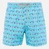 Herren-Badeshorts aus leichtem Stoff Lighting Micro Fantasy mit Lancia Delta-Aufdruck | LANCIA SONDEREDITION